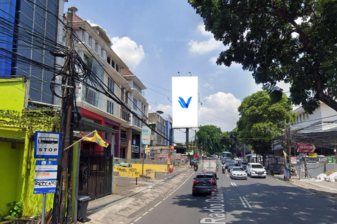 Billboard Jl. Radio Dalam Raya (Dekat Bank BCA), Jakarta Selatan