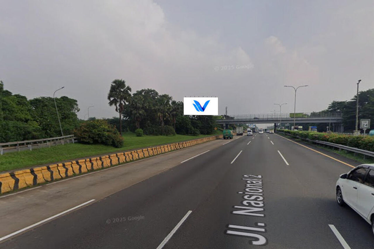 Billboard TOL Jagorawi KM 24 + 100, Bogor