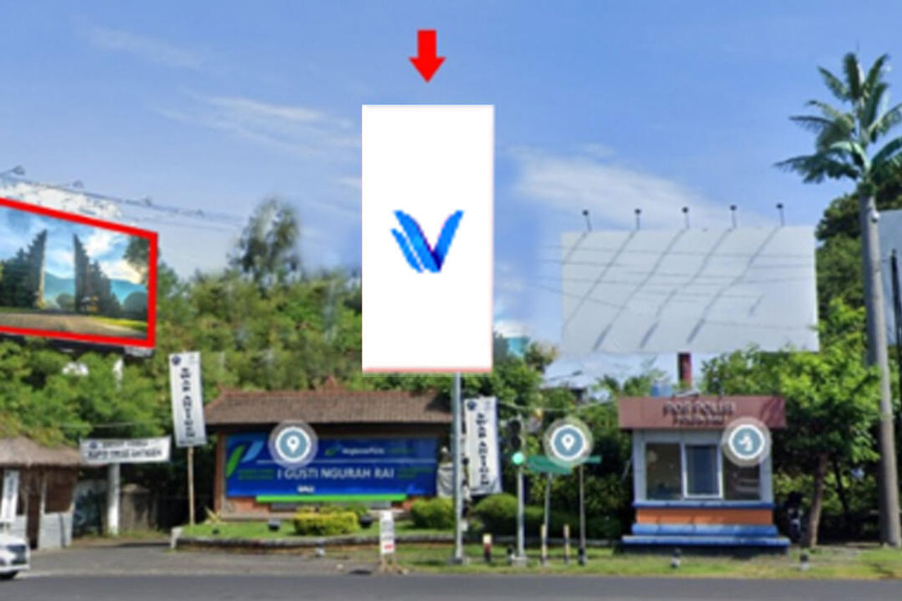 Billboard Jl. Airport Ngurah Rai (Bundaran Patung Kuda), Bali