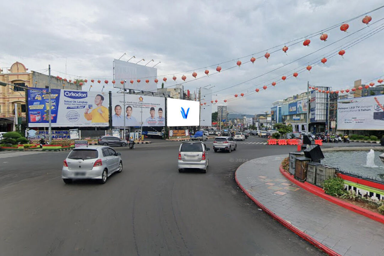 Billboard Jl. Raden Intan - Jl. Jend. Sudirman (Bundaran Gajah) 3, Bandar Lampung