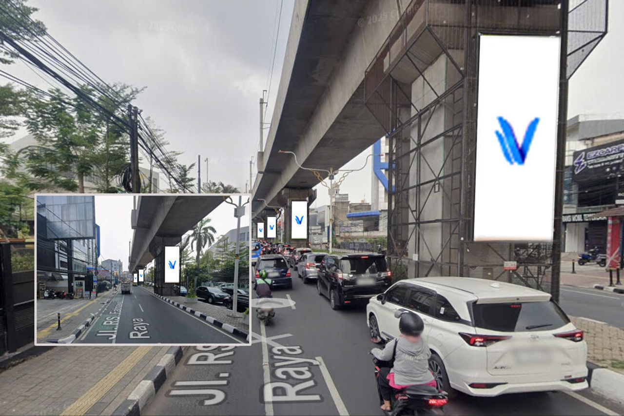 Billboard STATIC H NAWI STATION – SET 4 JL. RS Fatmawati Raya, Cipete