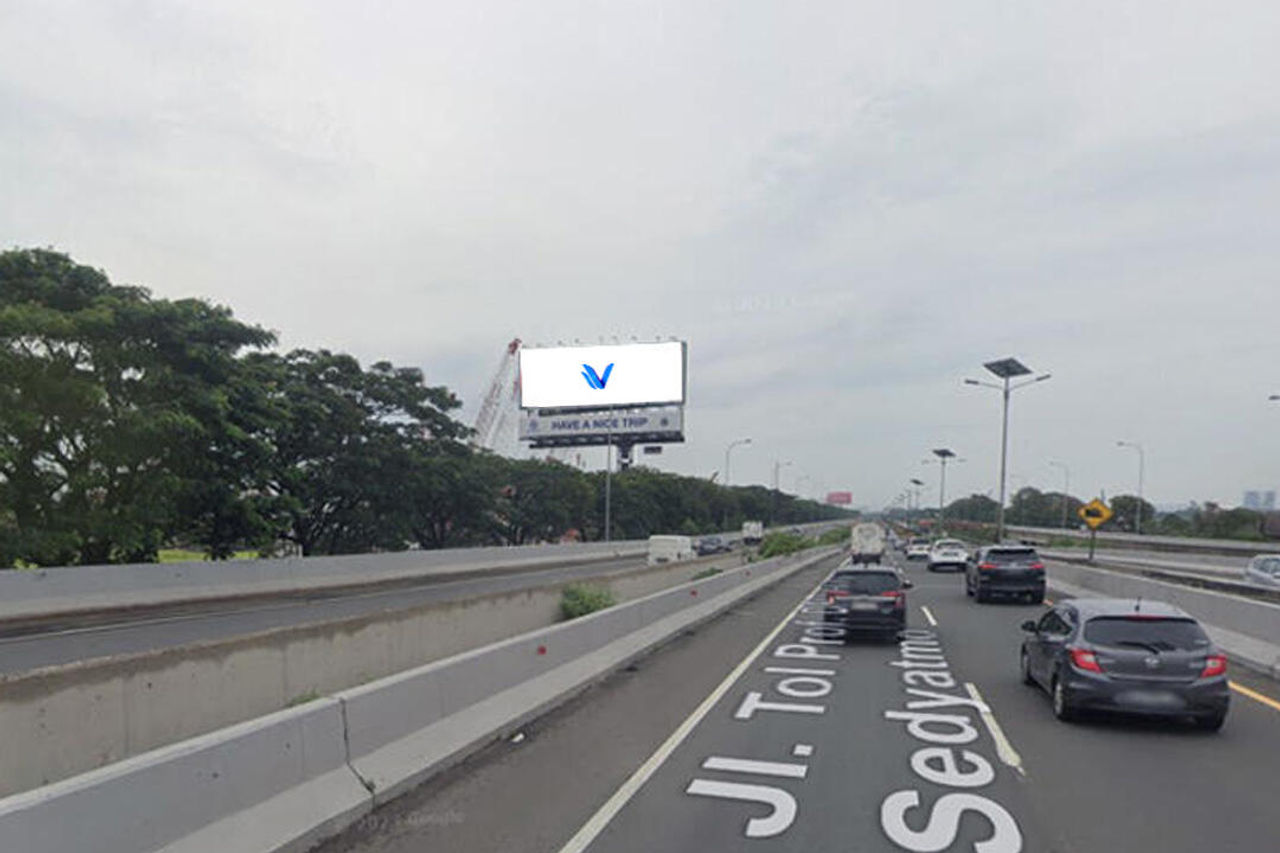 Billboard Jl. Tol Sediyatmo KM 27+000A, Jakarta Utara