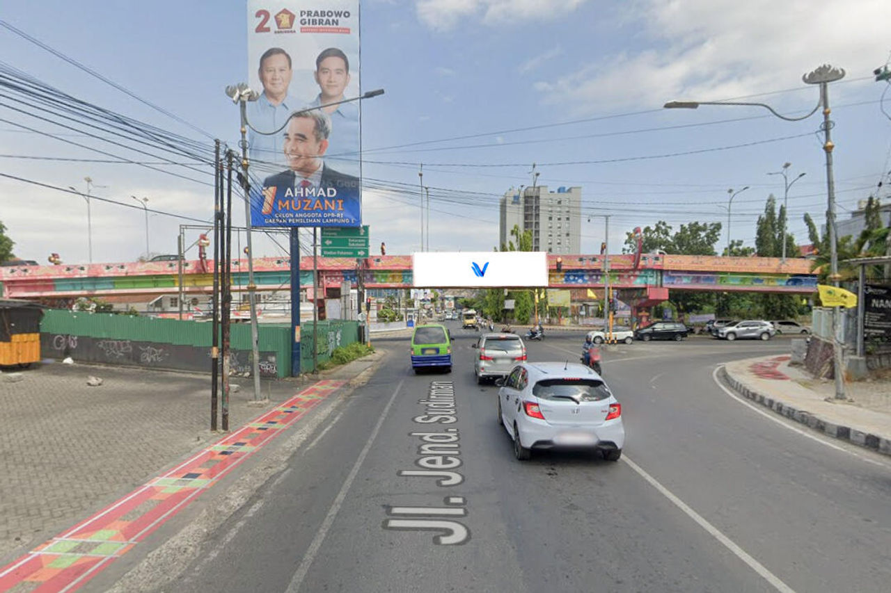Billboard Fly over JI. Jend Sudirman - Gatsu, Bandar Lampung