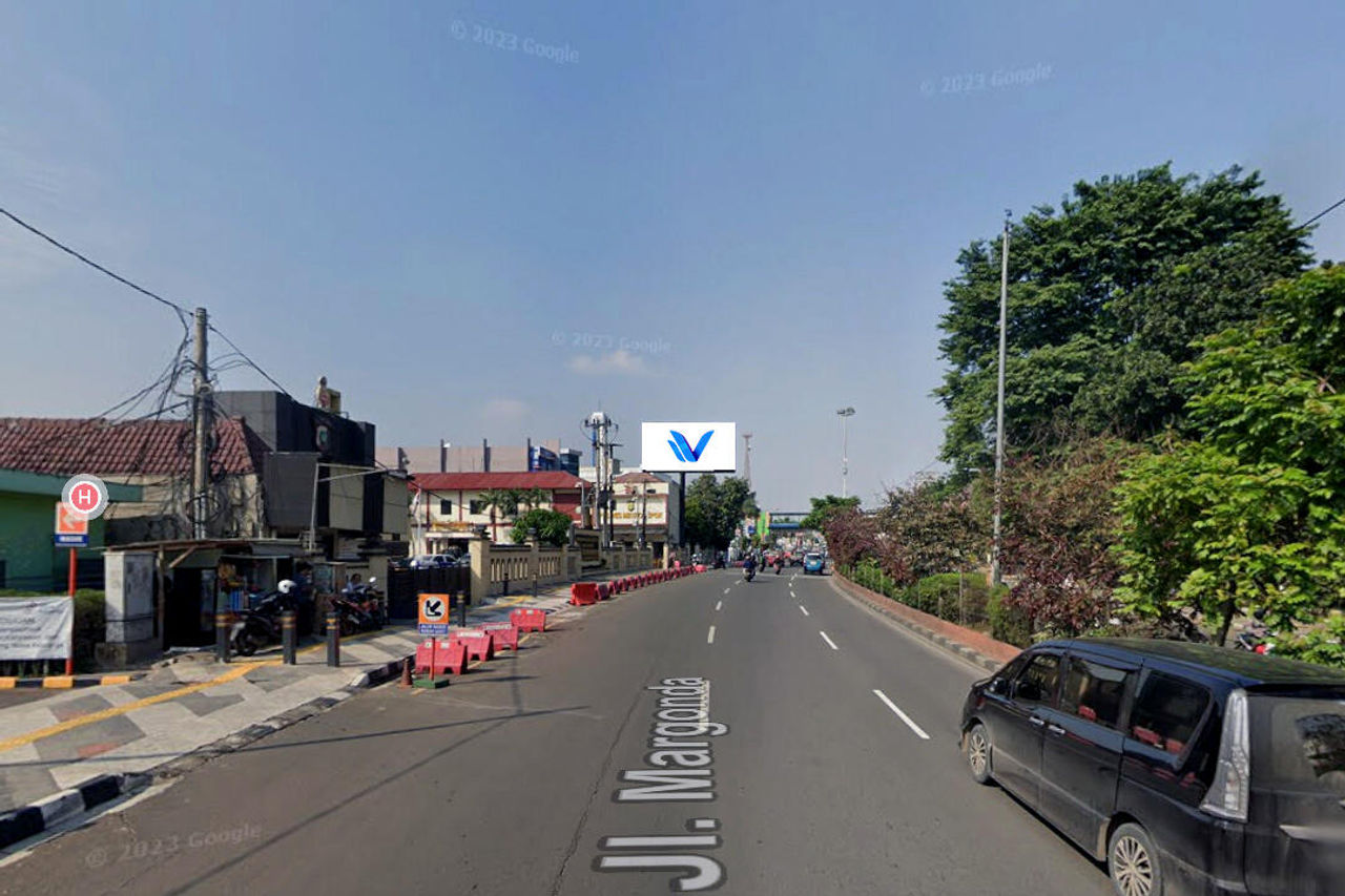Billboard Jl. Margonda Raya (Polres Metro Depok), Depok