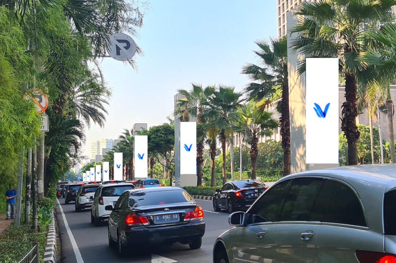 Billboard LOKASI PILLAR SENAYAN PAKET A