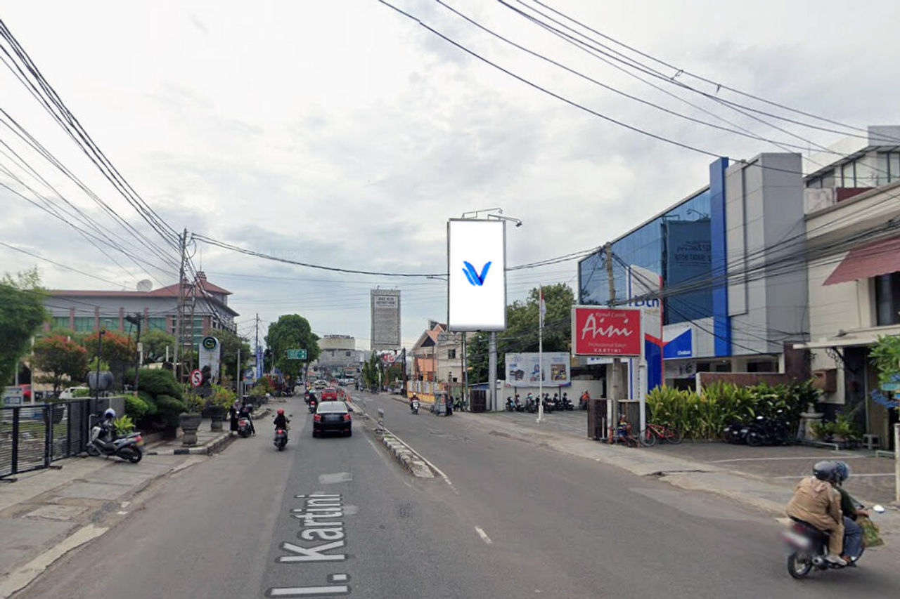 Billboard JI. Kartini (depan Bank BTN Syariah), Cirebon
