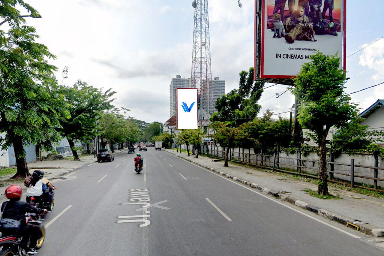 Billboard Jl. Jawa (Sebelum Centre Point Mall), Medan