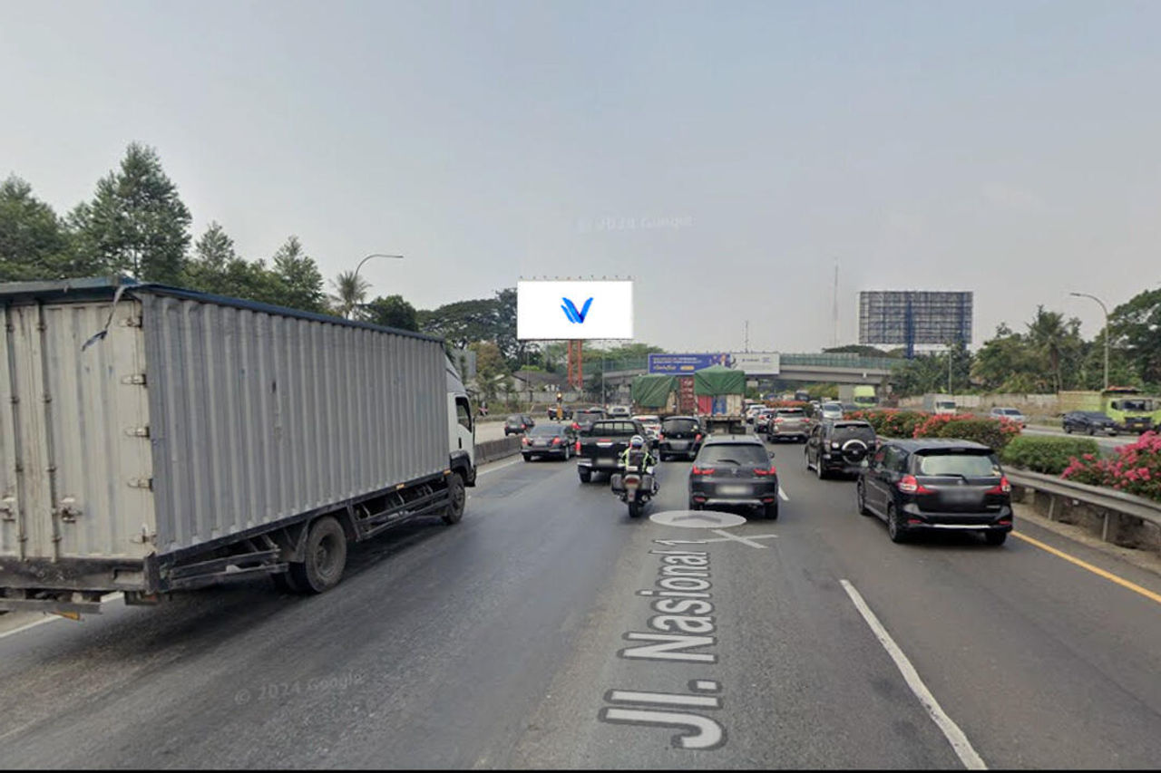 Billboard Jl. Tol Jakarta-Tangerang KM 14+850 (Tol Gate Alam Sutera), Tangerang