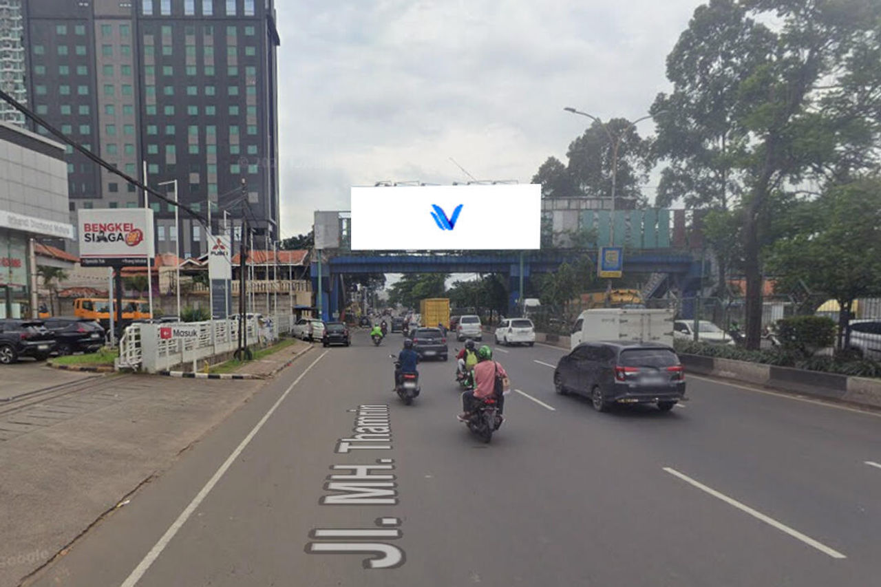 Billboard JPO JL. MH Thamrin, Tangerang