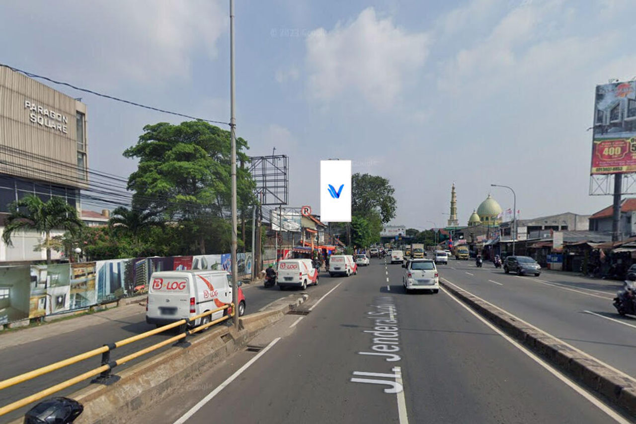 Billboard Jl. Jend. Sudirman (Fly Over Cipondoh), Tangerang