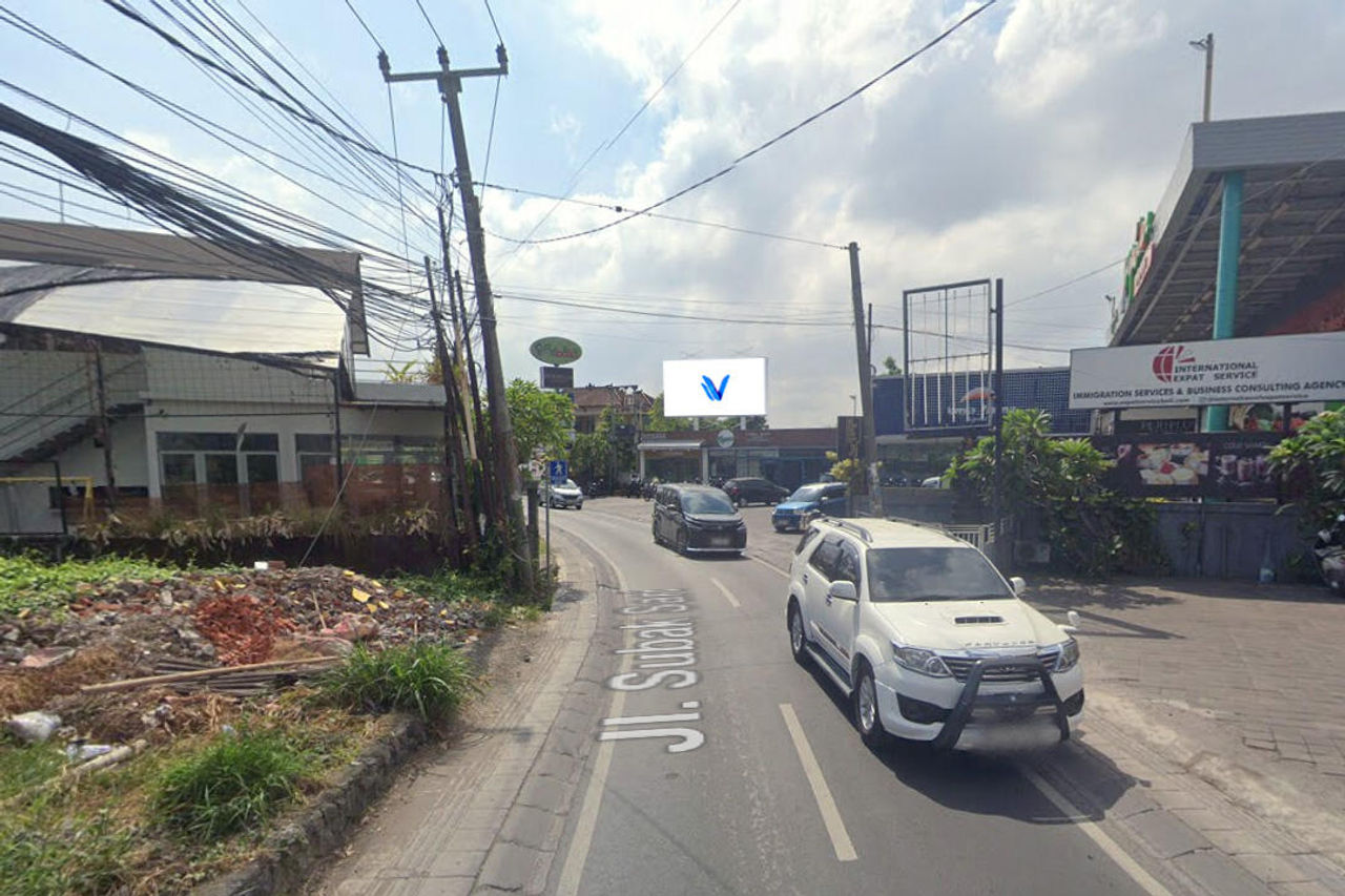 Billboard JI. Subak Sari - Dekat Popular | BALI