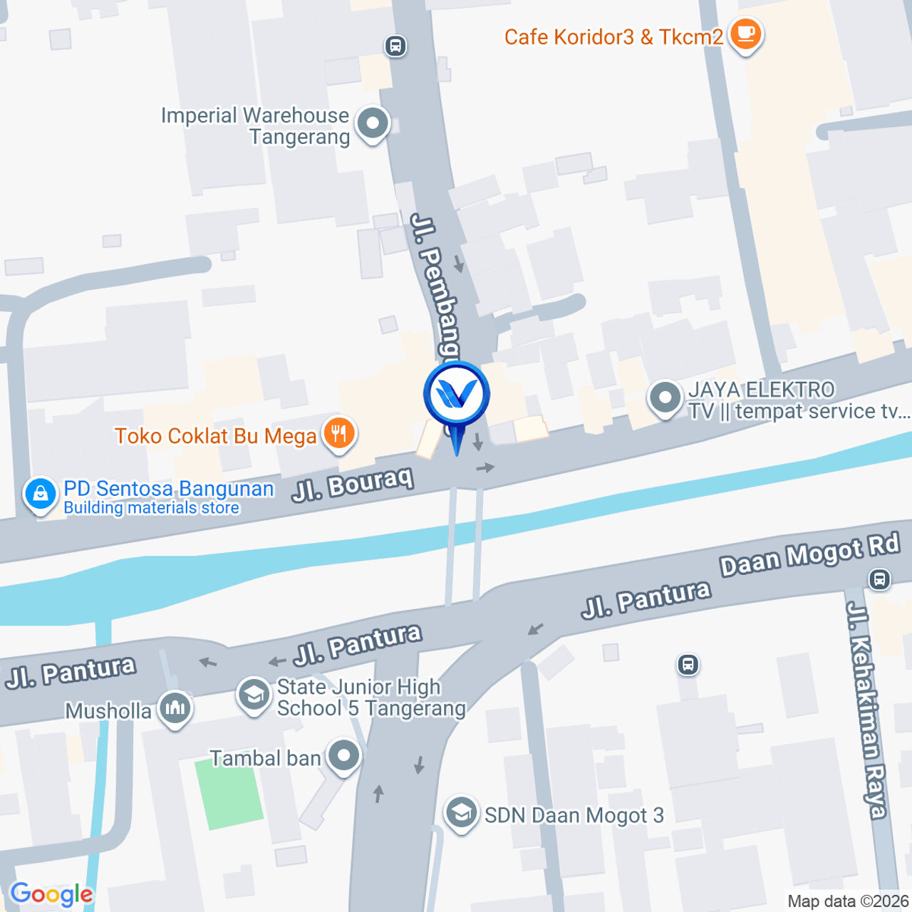 Peta Lokasi Jl. Pembangunan 3, Tangerang
