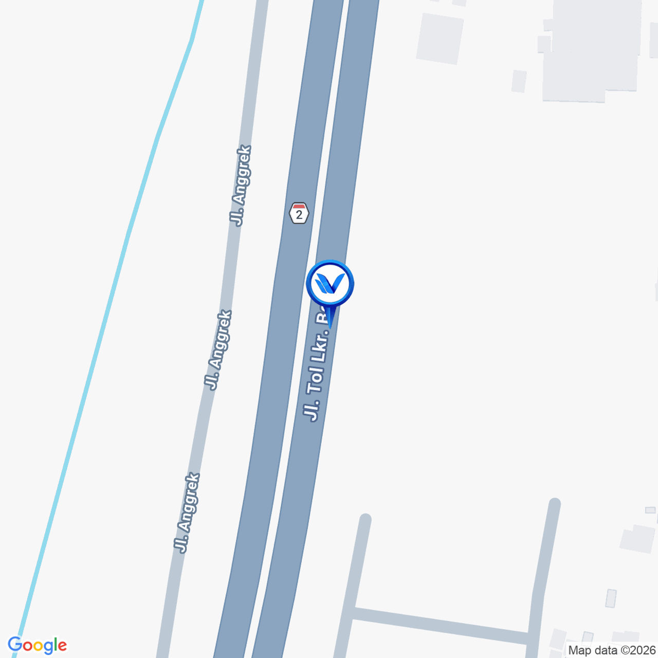 Peta Lokasi TOL Jagorawi KM 34+100A, Bogor