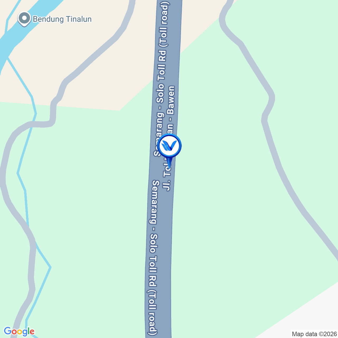 Peta Lokasi Jl. Tol Semarang - Solo (Exit Tol Bawen), Semarang
