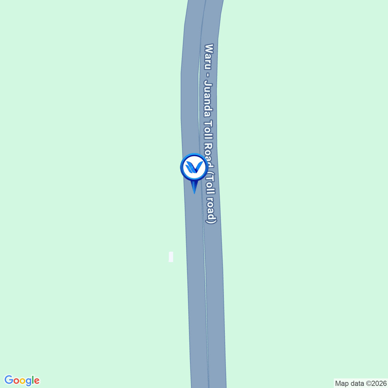 Peta Lokasi Jl. Tol Juanda - Waru KM 10+800, Surabaya