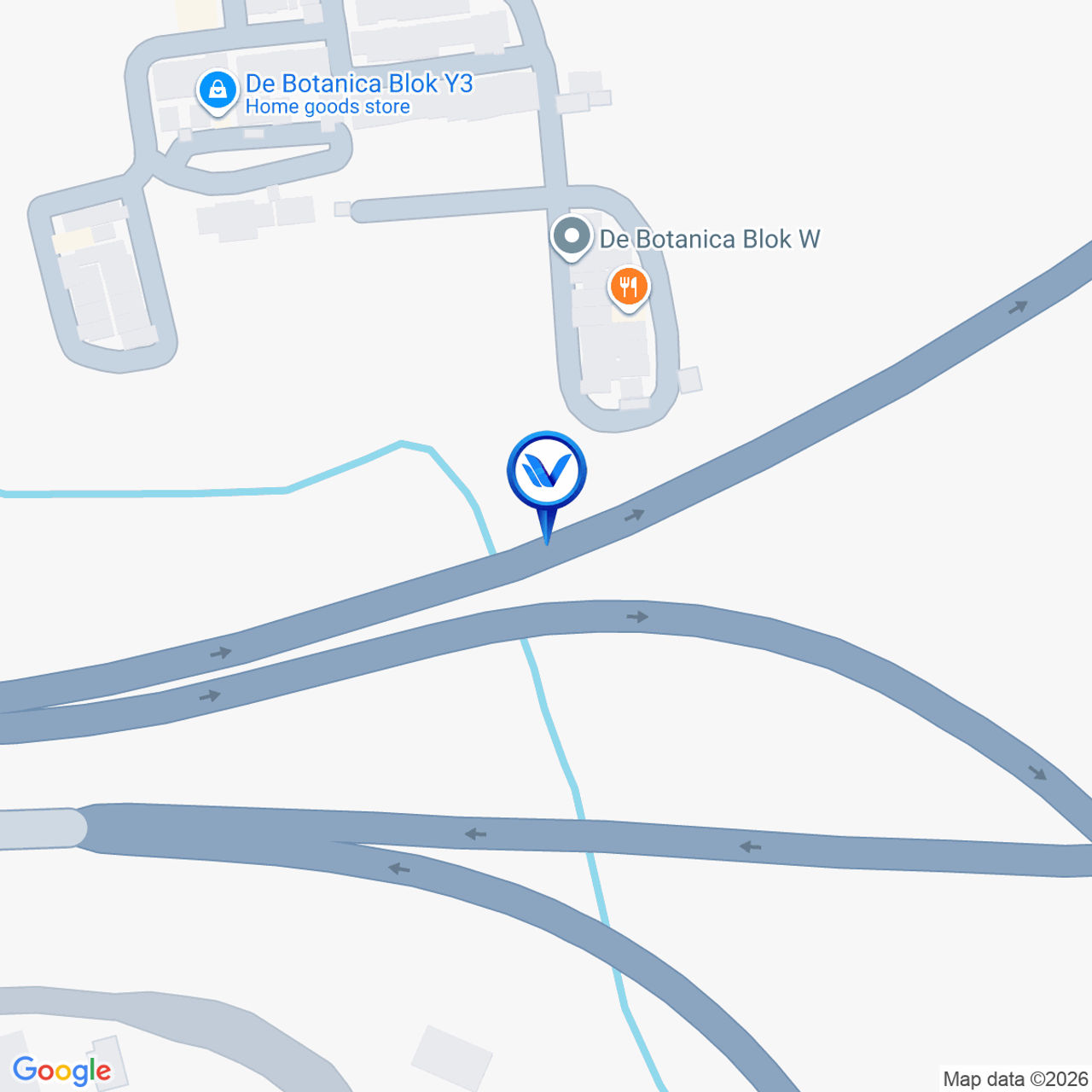 Peta Lokasi Tol Jagorawi KM 41+400 B, Bogor