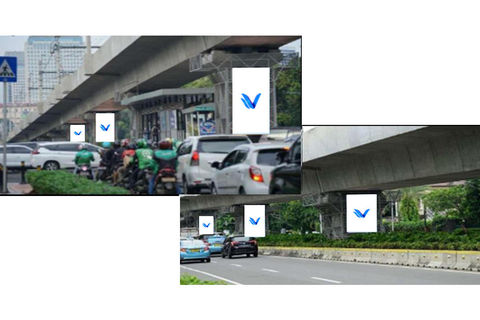 LED ASEAN STATION – SET 2 JL. SISIGAMANGARAJA, KEBAYORAN BARU