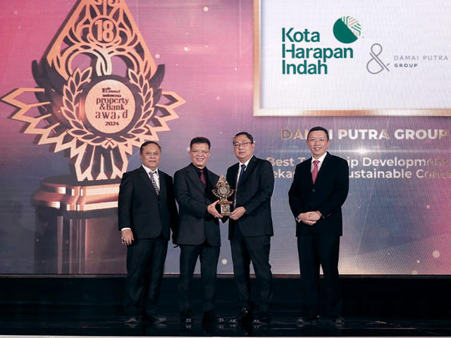 Damai Putra Group Raih Dua Penghargaan Bergengsi di Indonesia Property & Bank Award 2024