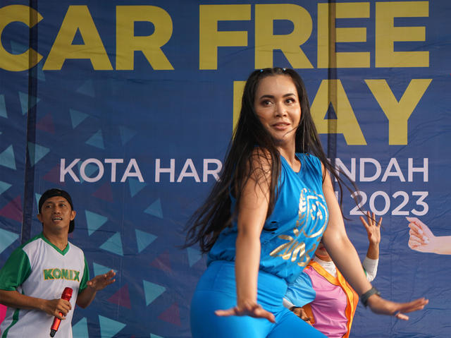 Damai Putra Group Hadirkan Car Free Day Kota Harapan Indah 2023