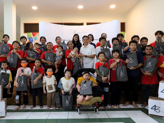 Wujud Nyata Bebagi Kasih, Damai Putra Group Berdonasi ke 4 Panti Asuhan