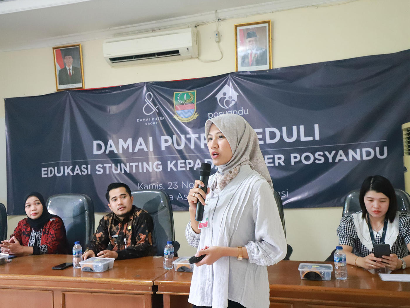 Damai Putra Group Peduli Cegah Stunting di Kelurahan Setia Asih Bekasi