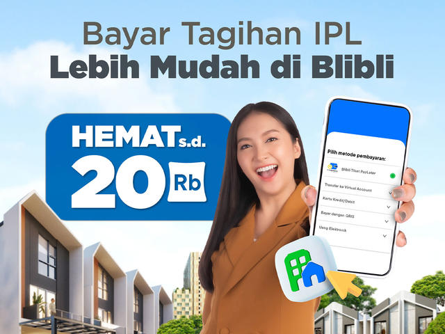 Bayar Tagihan IPL Damai Putra Group Kini Lebih Mudah & Hemat di Blibli