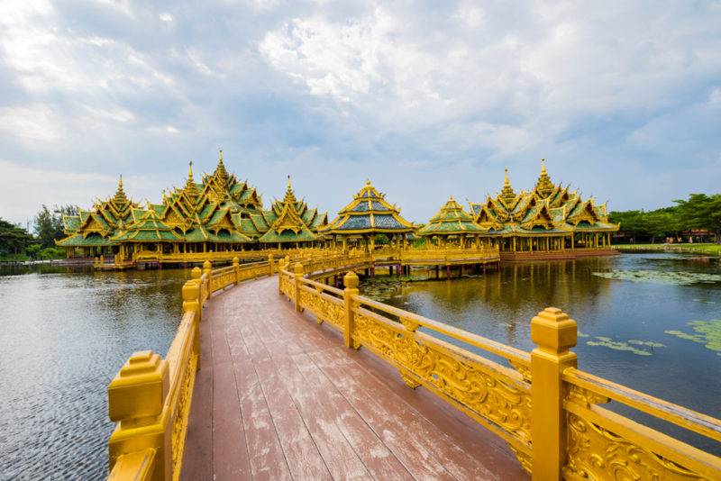 มาเที่ยวเมืองโบราณ สมุทรปราการ บอกได้เลยว่า เป็นที่เที่ยวใกล้กรุงเทพที่เดียว ที่เหมือนได้ไปเที่ยวรอบโลกเล