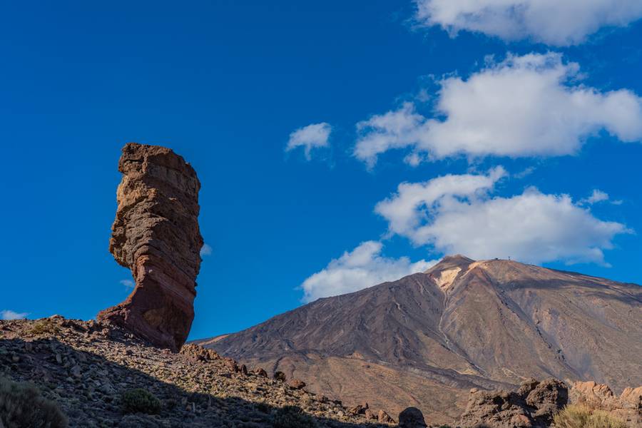 abnormal rock on the hill