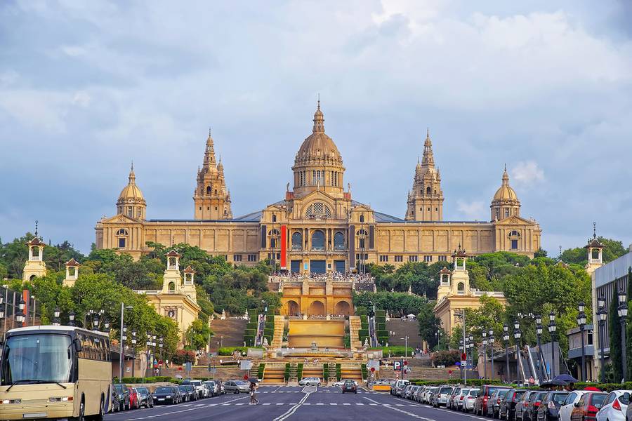 elegant antique palace