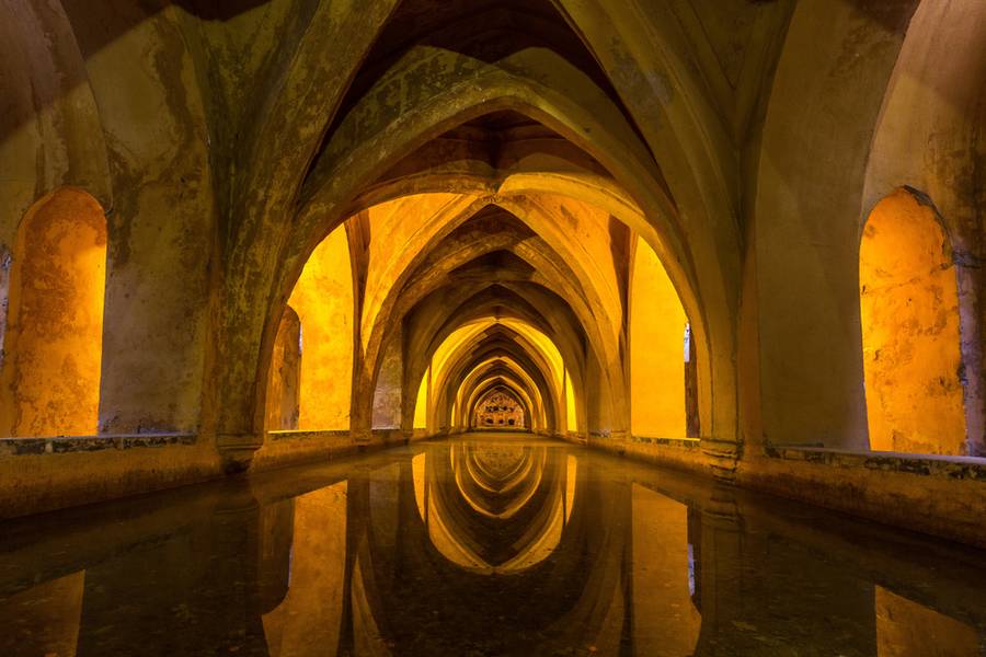 beautiful interior with reflection