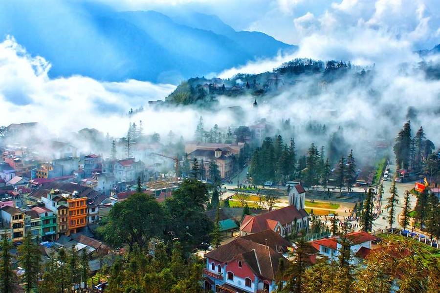 Thị trấn Sapa Lào Cai