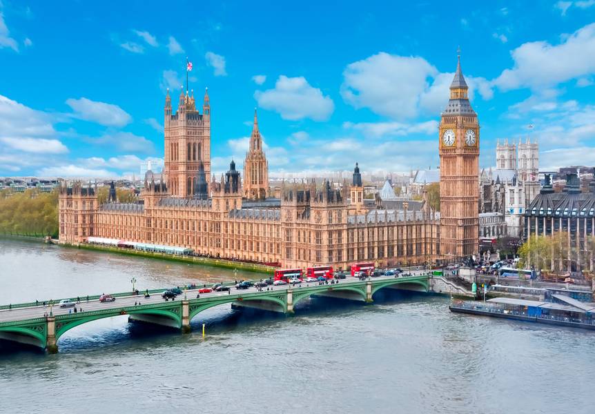 เที่ยวอังกฤษ - พระราชวังเวสต์มินสเตอร์ (Palace of Westminster)
