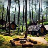 Glamping Murah di Bandung - Grafika Cikole