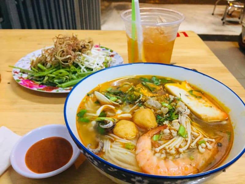 Bún Thái chợ Hồ Thị Kỷ