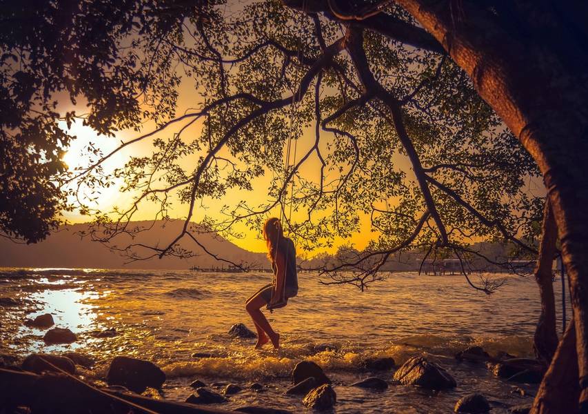 Chụp ảnh tại đảo Koh Rong Samloem