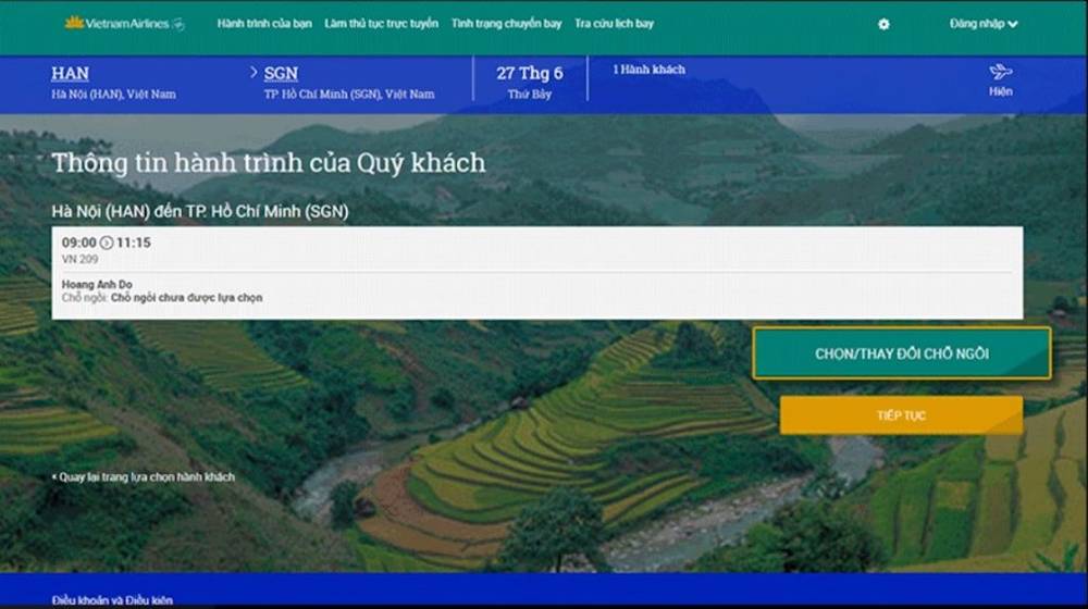 check in online Pacific