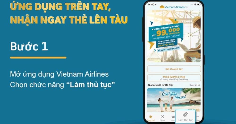 check in online Vietnam Airlines