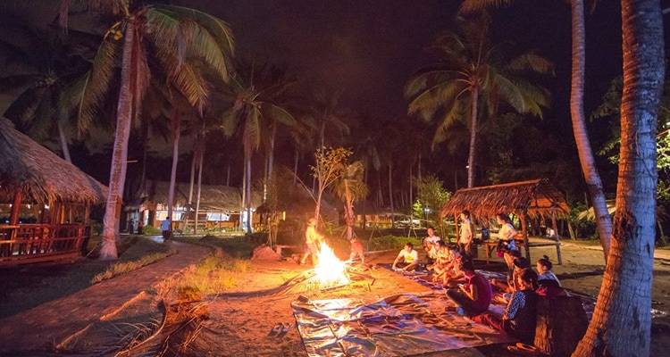 Cắm trại tại khu du lịch Lan Vương