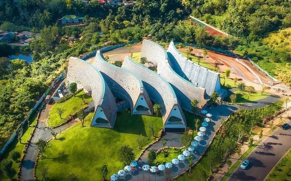 Bảo tàng thế giới cà phê nhìn từ trên cao