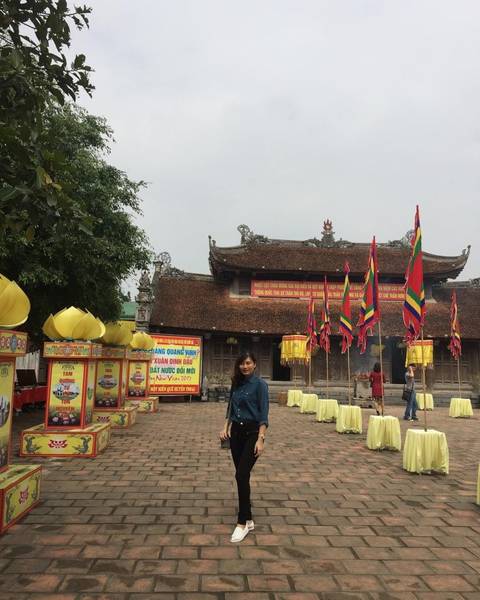 Check-in Đền Trần