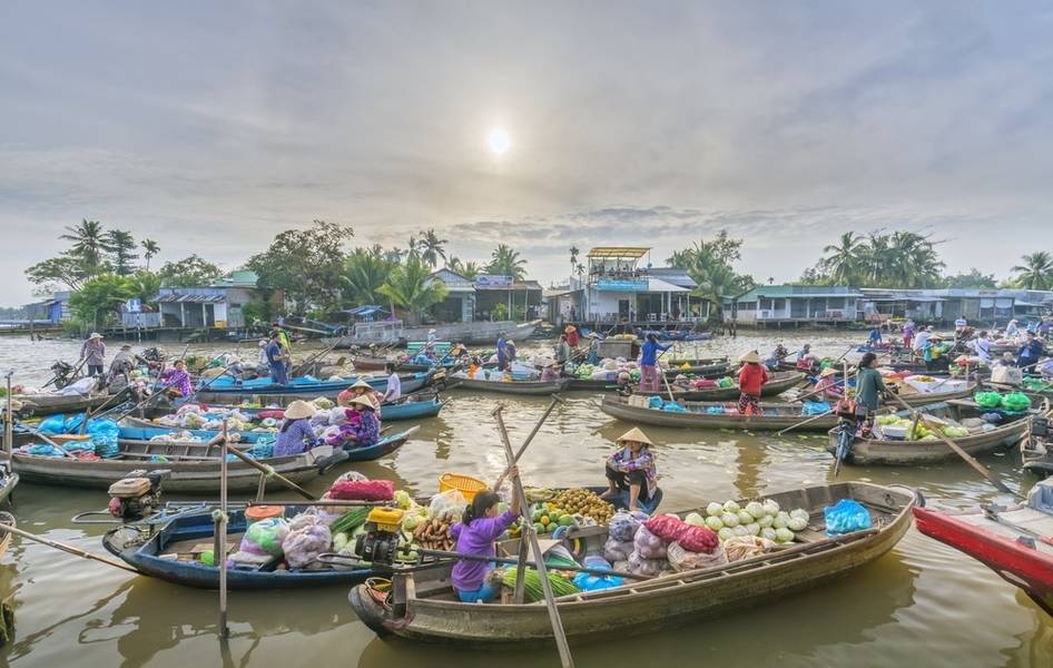 Chợ nổi Cần Thơ