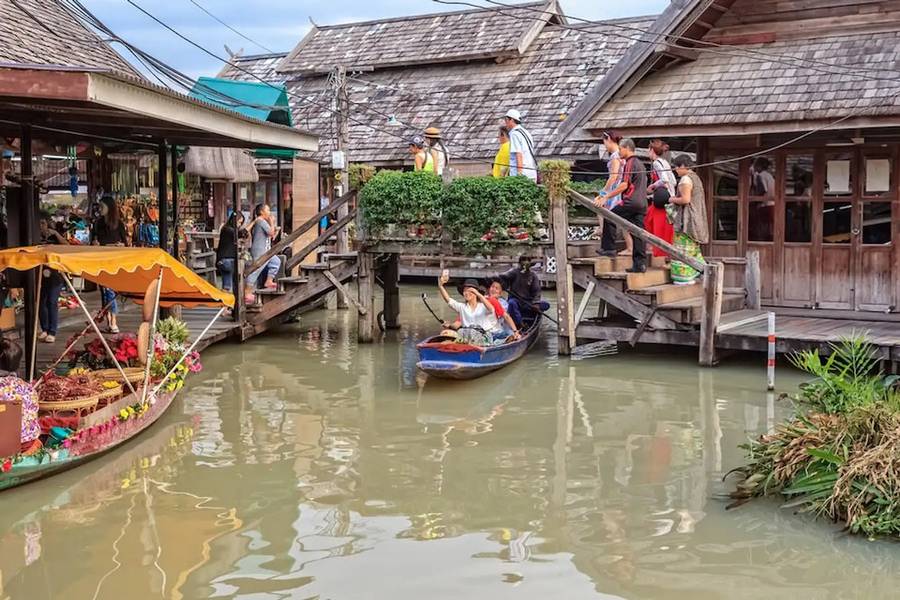 chợ nổi Pattaya