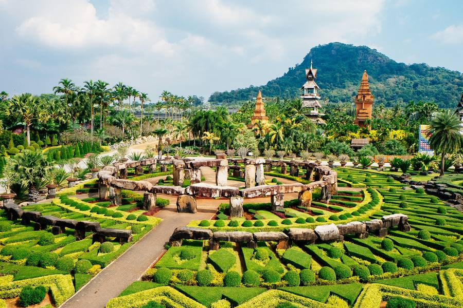 vườn nhiệt đới Nong Nooch