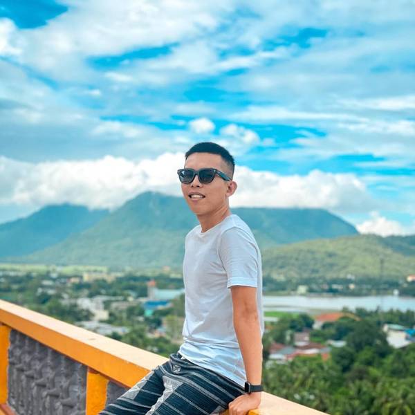 View từ trên cao của chùa Tà Pạ