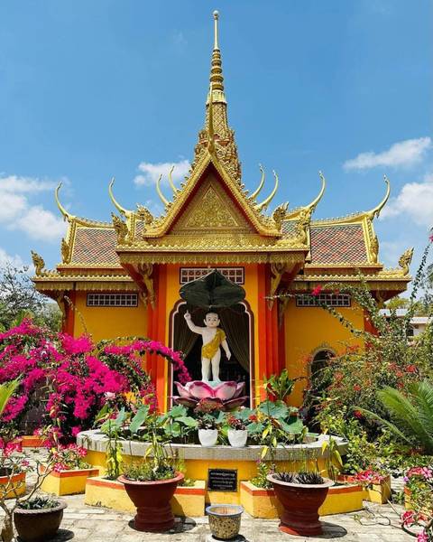 Kiến trúc chùa Tà Pạ