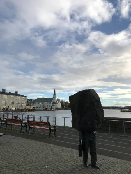 Khu trung tâm thủ đô Reykjavik, Iceland 
