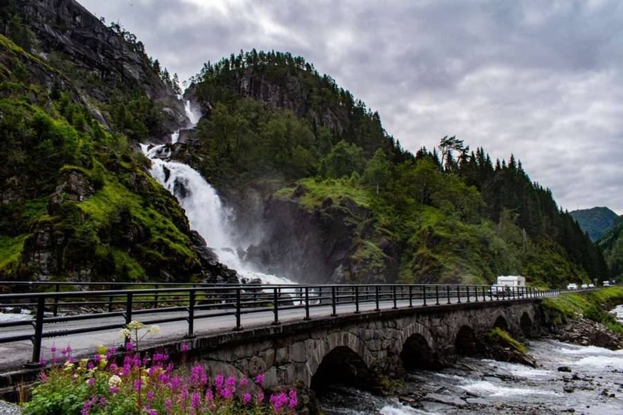 นอร์เวย์มีอะไรดี Latefossen