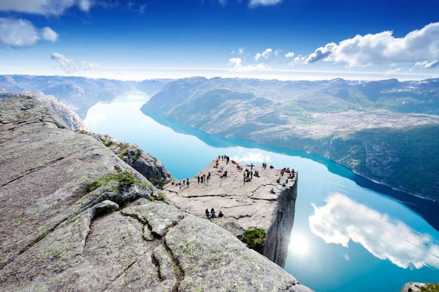 สถานที่ท่องเที่ยวนอร์เวย์ ลีเซฟยอร์ด (Lysefjord)