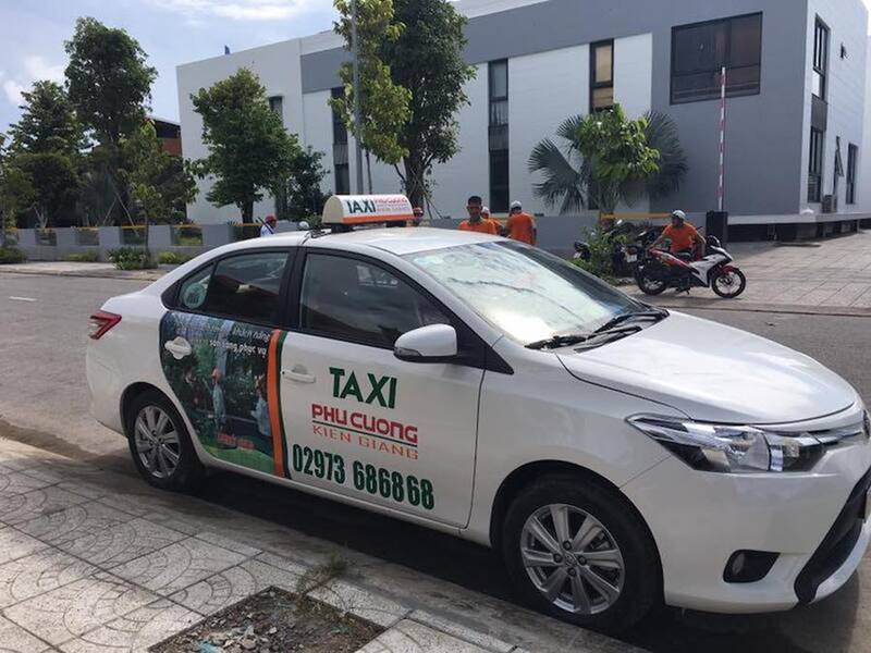 taxi châu thành