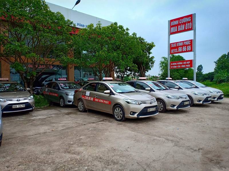 taxi tam đảo